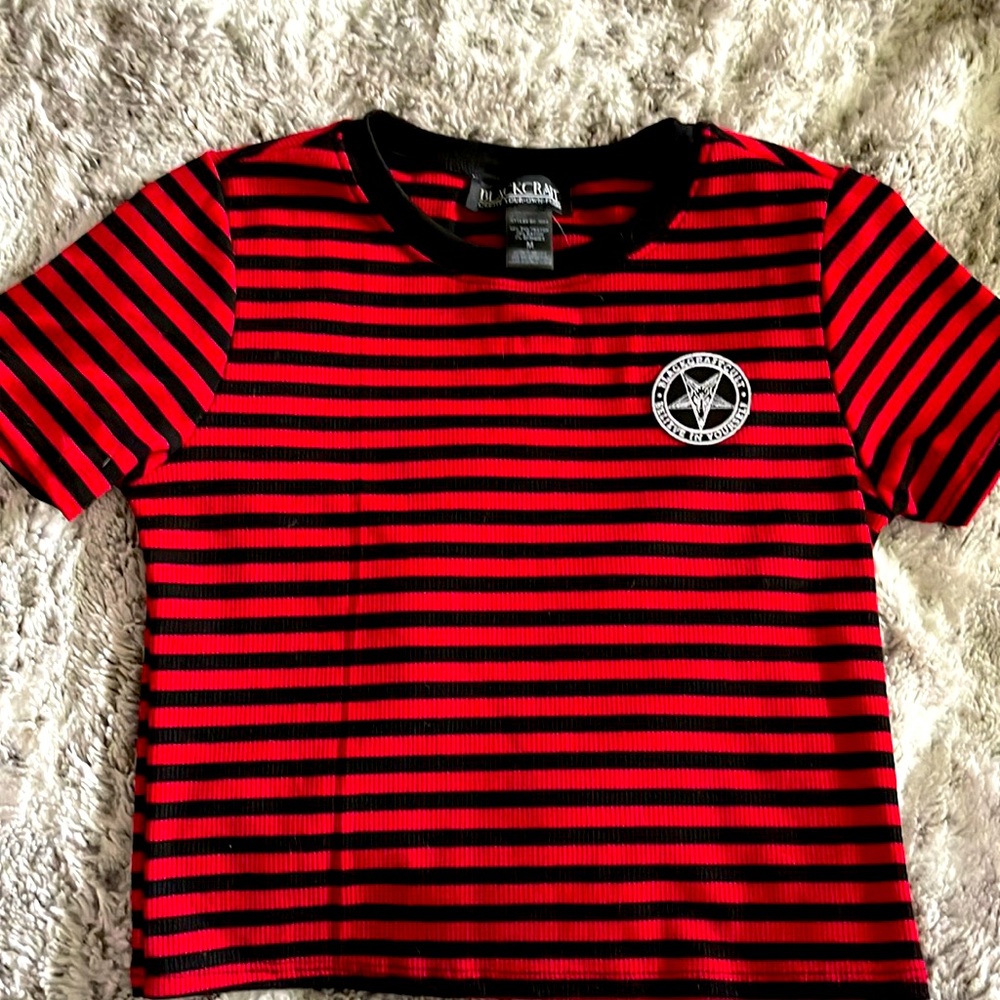 Blackcraft Striped crop